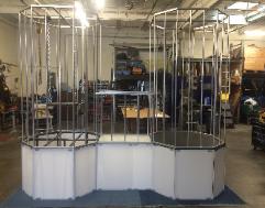 gogo cage, custom dance cage for parties